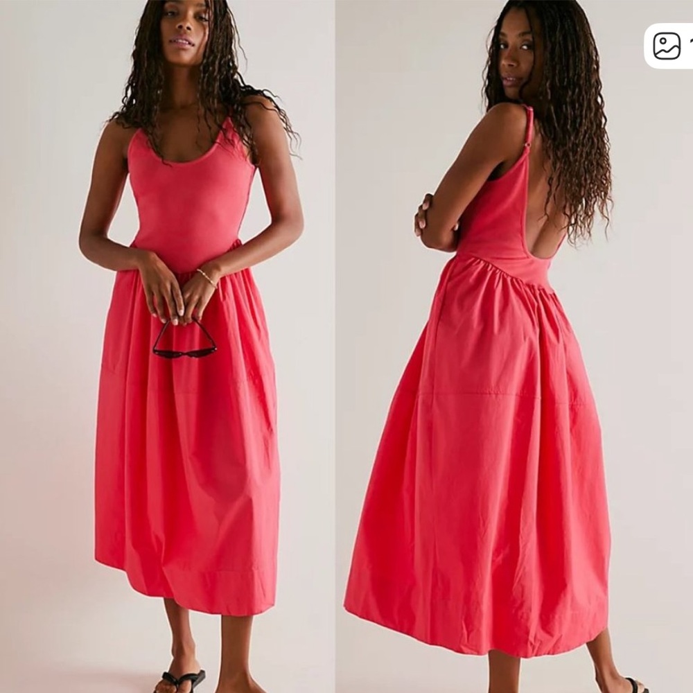 Free People Dylan Midi Dress